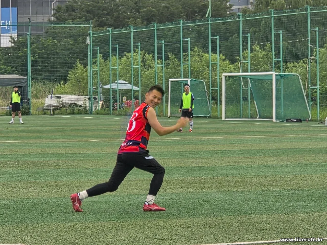 7월 19일 정모, 영락FC와 함께한 한강다목적구장 — 일산 조기축구