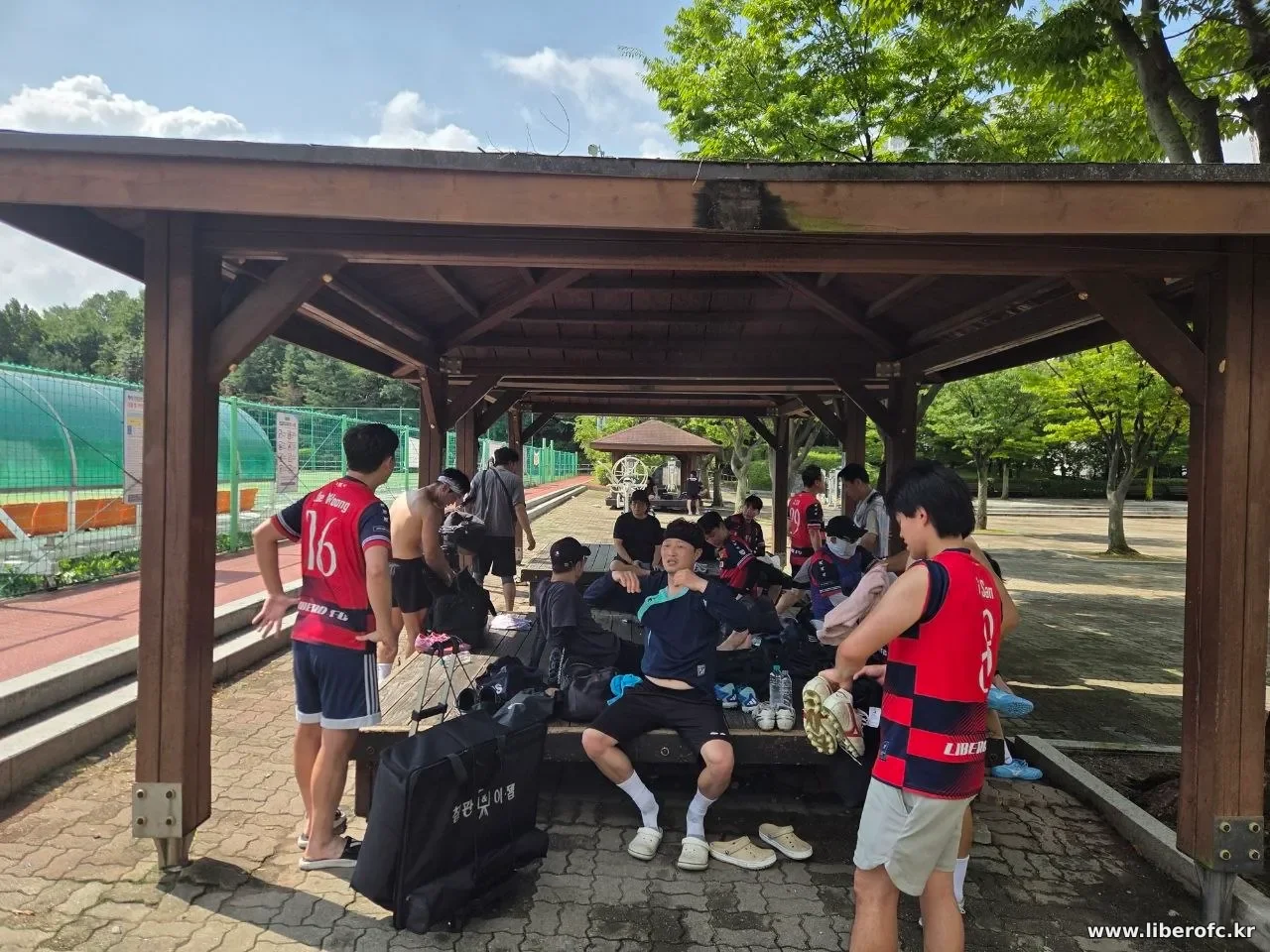 7월 26일 정모, 백양팀과 수중전 각오했던 하루 — 일산 조기축구